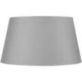 Luminaire sur Grenoble : Abats jours et pieds de lampe Tosel Abat-jour tambour tissu gris Gris Unique. . Maison & D&eacute;co > Abats jours et pieds de lampe.