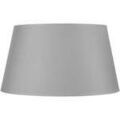 Luminaire sur Grenoble : Abats jours et pieds de lampe Tosel Abat-jour tambour tissu gris Gris Unique. . Maison & D&eacute;co > Abats jours et pieds de lampe.