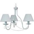 Lustres, suspensions et plafonniers Tosel Lustre multi bras m&eacute;tal gris blanc Gris Unique. . Maison & D&eacute;co > Lustres, suspensions et plafonniers. Grenoble