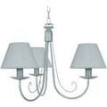 Lustres, suspensions et plafonniers Tosel Lustre multi bras m&eacute;tal gris blanc Gris Unique. . Maison & D&eacute;co > Lustres, suspensions et plafonniers. Grenoble