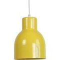 Lustres, suspensions et plafonniers Tosel Suspension cloche m&eacute;tal jaune Jaune Unique. . Maison & D&eacute;co > Lustres, suspensions et plafonniers. Grenoble
