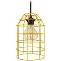 Lustres, suspensions et plafonniers Tosel Suspension lanterne m&eacute;tal jaune Jaune Unique. . Maison & D&eacute;co > Lustres, suspensions et plafonniers. Grenoble