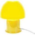 Lampes de bureau Tosel Lampe de chevet champignon m&eacute;tal jaune Jaune Unique. . Maison & D&eacute;co > Lampes de bureau. Grenoble