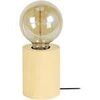 Lampes de bureau Tosel Lampe de chevet cylindrique bois jaune Jaune Unique. . Maison & D&eacute;co > Lampes de bureau.