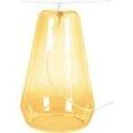 Lampes de bureau Tosel Lampe de chevet conique verre jaune et blanc Jaune Unique. . Maison & D&eacute;co > Lampes de bureau. Grenoble