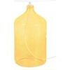 Lampes de bureau Tosel Lampe de chevet bouteille verre jaune et blanc Jaune Unique. . Maison & D&eacute;co > Lampes de bureau.