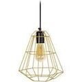Lustres, suspensions et plafonniers Tosel Suspension g&eacute;om&eacute;trique m&eacute;tal jaune et noir Jaune Unique. . Maison & D&eacute;co > Lustres, suspensions et plafonniers. Grenoble