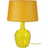 Lampes de bureau Tosel Lampe a poser bouteille verre jaune et orange Jaune Unique. . Maison & D&eacute;co > Lampes de bureau.
