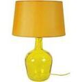 Lampes de bureau Tosel Lampe a poser bouteille verre jaune et orange Jaune Unique. . Maison & D&eacute;co > Lampes de bureau.