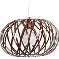 Lustres, suspensions et plafonniers Tosel Suspension globe m&eacute;tal marron Marron Unique. . Maison & D&eacute;co > Lustres, suspensions et plafonniers.