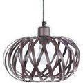 Lustres, suspensions et plafonniers Tosel Suspension globe m&eacute;tal marron Marron Unique. . Maison & D&eacute;co > Lustres, suspensions et plafonniers.
