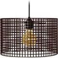 Luminaire sur Grenoble : Lustres, suspensions et plafonniers Tosel Suspension cylindrique m&eacute;tal marron Marron Unique. . Maison & D&eacute;co > Lustres, suspensions et plafonniers.