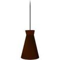 Lustres, suspensions et plafonniers Tosel Suspension conique tissu marron Marron Unique. . Maison & D&eacute;co > Lustres, suspensions et plafonniers. Grenoble