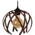 Luminaire sur Grenoble : Lustres, suspensions et plafonniers Tosel Suspension g&eacute;om&eacute;trique m&eacute;tal marron Marron Unique. . Maison & D&eacute;co > Lustres, suspensions et plafonniers.