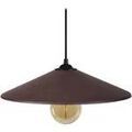 Luminaire sur Grenoble : Lustres, suspensions et plafonniers Tosel Suspension conique m&eacute;tal marron Marron Unique. . Maison & D&eacute;co > Lustres, suspensions et plafonniers.