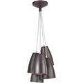 Lustres, suspensions et plafonniers Tosel Lustre grappe m&eacute;tal marron Marron Unique. . Maison & D&eacute;co > Lustres, suspensions et plafonniers.