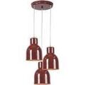 Lustres, suspensions et plafonniers Tosel Lustre grappe m&eacute;tal marron Marron Unique. . Maison & D&eacute;co > Lustres, suspensions et plafonniers. Grenoble