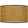 Abats jours et pieds de lampe Tosel Abat-jour cylindrique Jutemarron Marron Unique. . Maison & D&eacute;co > Abats jours et pieds de lampe.