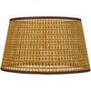 Abats jours et pieds de lampe Tosel Abat-jour tambour Jutemarron Marron Unique. . Maison & D&eacute;co > Abats jours et pieds de lampe.