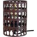 Lampes de bureau Tosel Lampe de chevet cylindrique m&eacute;tal marron Marron Unique. . Maison & D&eacute;co > Lampes de bureau.