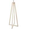 Lampadaires Tosel Lampadaire colonne bois naturel Beige Unique. . Maison & D&eacute;co > Lampadaires.