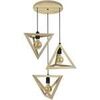 Lustres, suspensions et plafonniers Tosel Lustre grappe bois naturel Beige Unique. . Maison & D&eacute;co > Lustres, suspensions et plafonniers.