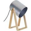 Lampes de bureau Tosel Lampe de bureau articul&eacute; bois naturel et aluminium Beige Unique. . Maison & D&eacute;co > Lampes de bureau.