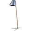Lampadaires Tosel lampadaire liseuse colonne bois naturel et aluminium Beige Unique. . Maison & D&eacute;co > Lampadaires.