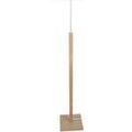 Luminaire sur Grenoble : Lampadaires Tosel Lampadaire droit bois naturel et blanc Beige Unique. . Maison & D&eacute;co > Lampadaires.