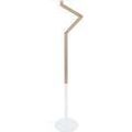 Luminaire sur Grenoble : Lampadaires Tosel Lampadaire articul&eacute; bois naturel et blanc Beige Unique. . Maison & D&eacute;co > Lampadaires.