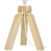 Lampes de bureau Tosel Lampe de chevet tr&eacute;pied bois naturel et blanc Beige Unique. . Maison & D&eacute;co > Lampes de bureau.