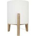 Lampes de bureau Tosel Lampe de chevet tr&eacute;pied bois naturel et blanc Beige Unique. . Maison & D&eacute;co > Lampes de bureau. Grenoble