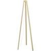 Lampadaires Tosel Lampadaire tr&eacute;pied bois naturel et blanc Beige Unique. . Maison & D&eacute;co > Lampadaires.