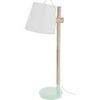 Lampes de bureau Tosel Lampe de bureau articul&eacute; bois naturel et bleu Beige Unique. . Maison & D&eacute;co > Lampes de bureau.