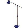 Lampadaires Tosel lampadaire liseuse articul&eacute; bois naturel et bleu Beige Unique. . Maison & D&eacute;co > Lampadaires.