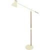 Lampadaires Tosel lampadaire liseuse articul&eacute; bois naturel et cr&egrave;me Beige Unique. . Maison & D&eacute;co > Lampadaires.