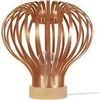 Lampes de bureau Tosel Lampe a poser larme m&eacute;tal naturel et cuivre Beige Unique. . Maison & D&eacute;co > Lampes de bureau.