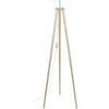 Lampadaires Tosel Lampadaire tr&eacute;pied bois naturel et &eacute;cru Beige Unique. . Maison & D&eacute;co > Lampadaires.