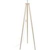 Lampadaires Tosel Lampadaire tr&eacute;pied bois naturel et &eacute;cru Beige Unique. . Maison & D&eacute;co > Lampadaires.