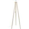 Lampadaires Tosel Lampadaire tr&eacute;pied bois naturel et &eacute;cru Beige Unique. . Maison & D&eacute;co > Lampadaires.