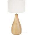 Lampes de bureau Tosel Lampe a poser bouteille bois naturel et &eacute;cru Beige Unique. . Maison & D&eacute;co > Lampes de bureau. Grenoble