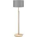 Lampadaires Tosel Lampadaire droit bois naturel et gris Beige Unique. . Maison & D&eacute;co > Lampadaires. Grenoble