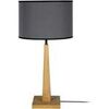 Lampes de bureau Tosel Lampe a poser droit bois naturel et gris Beige Unique. . Maison & D&eacute;co > Lampes de bureau.