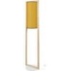 Lampadaires Tosel Lampadaire colonne bois naturel et jaune Beige Unique. . Maison & D&eacute;co > Lampadaires.