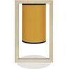 Lampes de bureau Tosel Lampe de chevet colonne bois naturel et jaune Beige Unique. . Maison & D&eacute;co > Lampes de bureau.