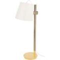 Lampes de bureau Tosel Lampe de bureau articul&eacute; bois naturel et jaune Beige Unique. . Maison & D&eacute;co > Lampes de bureau.