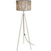 Lampadaires Tosel Lampadaire tr&eacute;pied bois naturel et Jute Beige Unique. . Maison & D&eacute;co > Lampadaires.