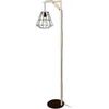 Lampadaires Tosel Lampadaire arqu&eacute; bois naturel et marron Beige Unique. . Maison & D&eacute;co > Lampadaires.