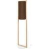 Lampadaires Tosel Lampadaire colonne bois naturel et marron Beige Unique. . Maison & D&eacute;co > Lampadaires.