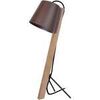 Lampes de bureau Tosel Lampe de bureau tr&eacute;pied bois naturel et marron Beige Unique. . Maison & D&eacute;co > Lampes de bureau.